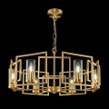Lampa wisząca BOWI H009PL-06G złota 6xE14 wys.35.5cm