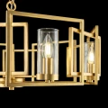 Lampa wisząca BOWI H009PL-06G złota 6xE14 wys.35.5cm