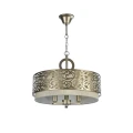 Lampa wisząca VENERA H260-03-N mosiądz 3xE14 wys.39cm