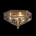 Plafon ZEIL H356-CL-03-BZ brązowy,wenge 3xE27 szer.35.2cm