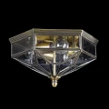 Plafon ZEIL H356-CL-03-BZ brązowy,wenge 3xE27 szer.35.2cm
