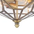 Plafon ZEIL H356-CL-03-BZ brązowy,wenge 3xE27 szer.35.2cm