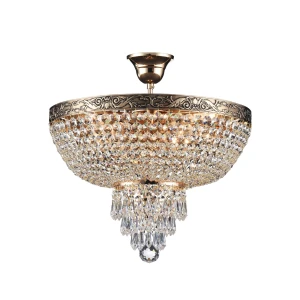 Lampa wisząca Maytoni PALACE DIA890-CL-05-G złota 5xE27 37cm