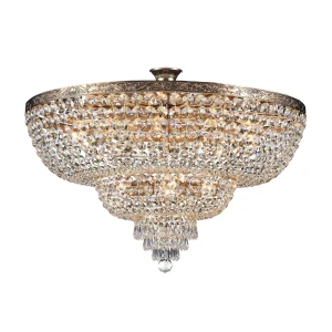 Lampa wisząca Maytoni PALACE DIA891-CL-14-G złota 14xE27 50cm