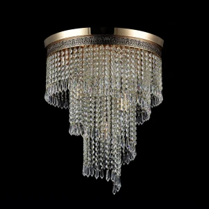 Lampa wisząca Maytoni CASCADE DIA522-CL-07-G złota 7xE14 47.5cm