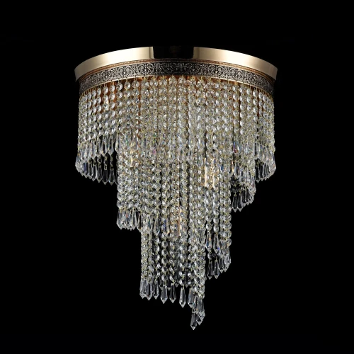 Lampa wisząca CASCADE DIA522-CL-07-G złota 7xE14 wys.47.5cm