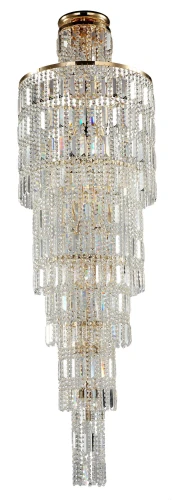 Lampa wisząca NIAGARA DIA003-PT50-G złota 16xE14 wys.170.5cm