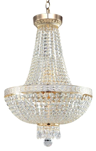 Lampa wisząca BELLA DIA750-TT40-WG złota 6xE14 wys.61cm