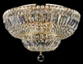 Lampa wisząca BASFOR DIA100-CL-12-G złota 12xE14 wys.29.5cm