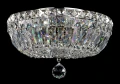 Lampa wisząca BASFOR DIA100-CL-03-N szara 3xE14 wys.18cm