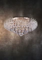 Lampa wisząca KAROLINA DIA120-09-G złota 9xE14 wys.24.5cm