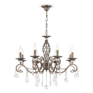 Lampa wisząca Maytoni GRACE RC247-PL-08-R mosiądz 8xE14 59cm