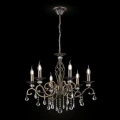 Lampa wisząca GRACE RC247-PL-06-R mosiądz 6xE14 wys.56cm