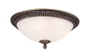 Plafon PASCAL C908-CL-03-R brązowy,wenge 3xE27 szer.37cm