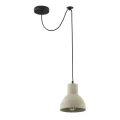 Lampa wisząca BRONI T434-PL-01-GR czarna 1xE27 wys.16cm