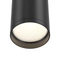 Plafon FOCUS S C052CL-01B czarny 1xGU10 szer.5.2cm