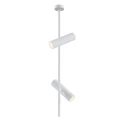 Plafon ELTI C021CL-02W biały 2xGU10 szer.20cm
