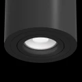 Plafon ALFA C016CL-01B czarny 1xGU10 szer.8.5cm