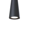 Lampa wisząca NEVILL P318PL-01B czarna 1xGU10 wys.32cm