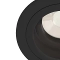 Oprawa podtynkowa ATOM czarna GU10