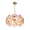 Lampa wisząca ASTER MOD007PL-08G złota 8xE14 wys.37.2cm