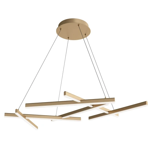 Lampa wisząca LINE MOD016PL-L75MG3K złota wys.5.5cm
