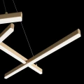 Lampa wisząca LINE MOD016PL-L75MG3K złota wys.5.5cm