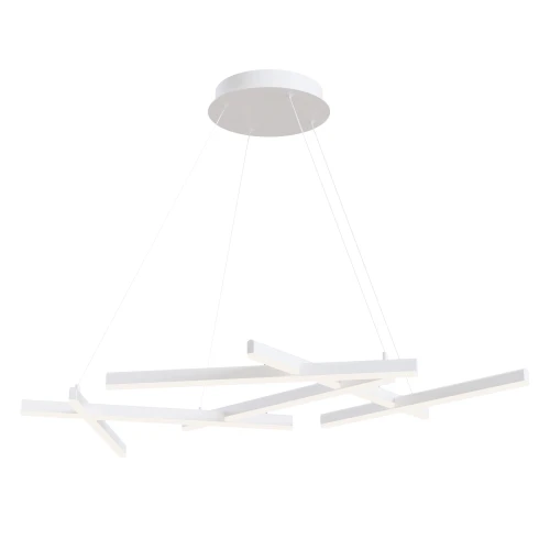 Lampa wisząca LINE MOD016PL-L75W biała wys.101cm