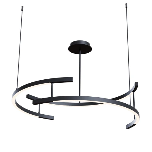 Lampa wisząca LINE MOD054PL-L52B4K czarna wys.25.9cm