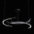 Lampa wisząca LINE MOD054PL-L52B3K czarna wys.25.9cm