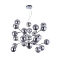Lampa wisząca DALLAS MOD545PL-24CH srebrna 24xG9 wys.40cm