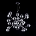 Lampa wisząca DALLAS MOD545PL-24CH srebrna 24xG9 wys.40cm