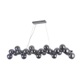 Lampa wisząca DALLAS MOD547PL-25CH srebrna 25xG9 wys.22.8cm