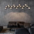 Lampa wisząca DALLAS MOD547PL-25CH srebrna 25xG9 wys.22.8cm