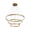 Lampa wisząca RIM MOD058PL-L100BS4K mosiądz wys.80cm