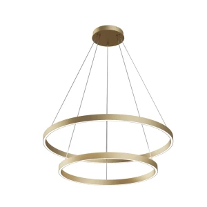 Lampa wisząca Maytoni RIM MOD058PL-L74BS4K mosiądz 80cm