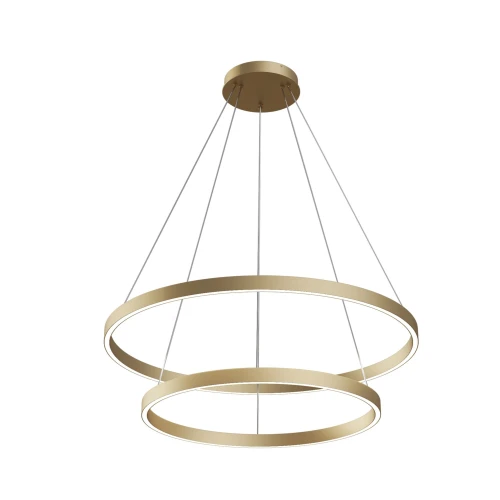 Lampa wisząca RIM MOD058PL-L74BS4K mosiądz wys.80cm
