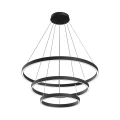 Lampa wisząca RIM MOD058PL-L100B4K czarna wys.80cm