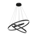 Lampa wisząca RIM MOD058PL-L100B4K czarna wys.80cm
