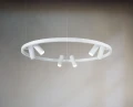 Lampa wisząca SATELLITE MOD102PL-L42W biała wys.90cm