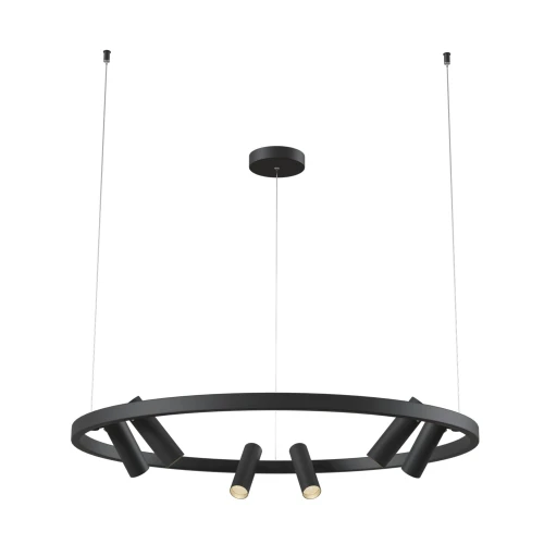 Lampa wisząca SATELLITE MOD102PL-L42B czarna wys.90cm