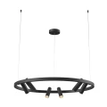 Lampa wisząca SATELLITE MOD102PL-L42B czarna wys.90cm