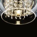 Lampa wisząca FERMI P140-PL-170-1-G złota 1xE27 wys.30cm