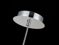 Lampa wisząca FERMI P140-PL-170-1-N szara 1xE27 wys.28cm