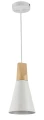 Lampa wisząca BICONES P359-PL-140-W biała 1xE27 wys.16.5cm
