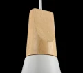 Lampa wisząca BICONES P359-PL-140-W biała 1xE27 wys.16.5cm