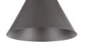 Lampa wisząca BICONES P359-PL-220-C czarna 1xE27 wys.13.7cm