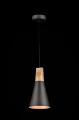 Lampa wisząca BICONES P359-PL-140-C szara 1xE27 wys.16.5