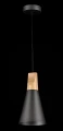 Lampa wisząca BICONES P359-PL-140-C szara 1xE27 wys.16.5