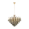 Lampa wisząca FLARE DIA200PL-08G złota 8xE14 wys.55.3